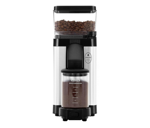 Młynek do kawy Moccamaster KM5 Burr Grinder Polished Silver - 1225864 - zdjęcie